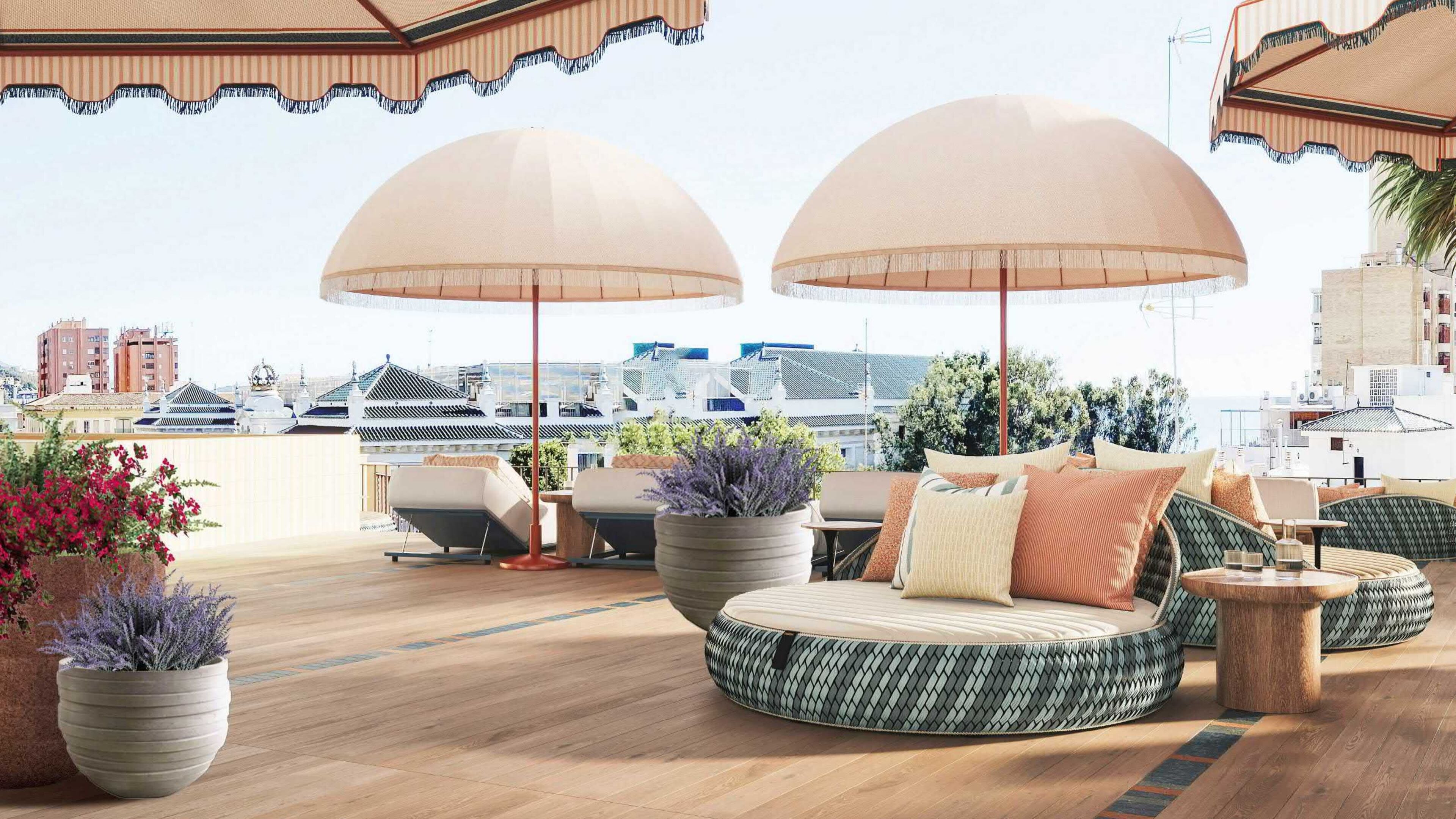 Terraza en la azotea