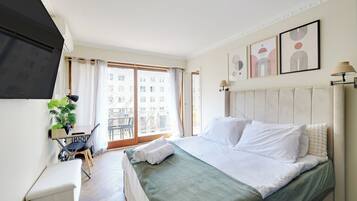 1 Schlafzimmer, Bügeleisen/Bügelbrett, WLAN, Bettwäsche