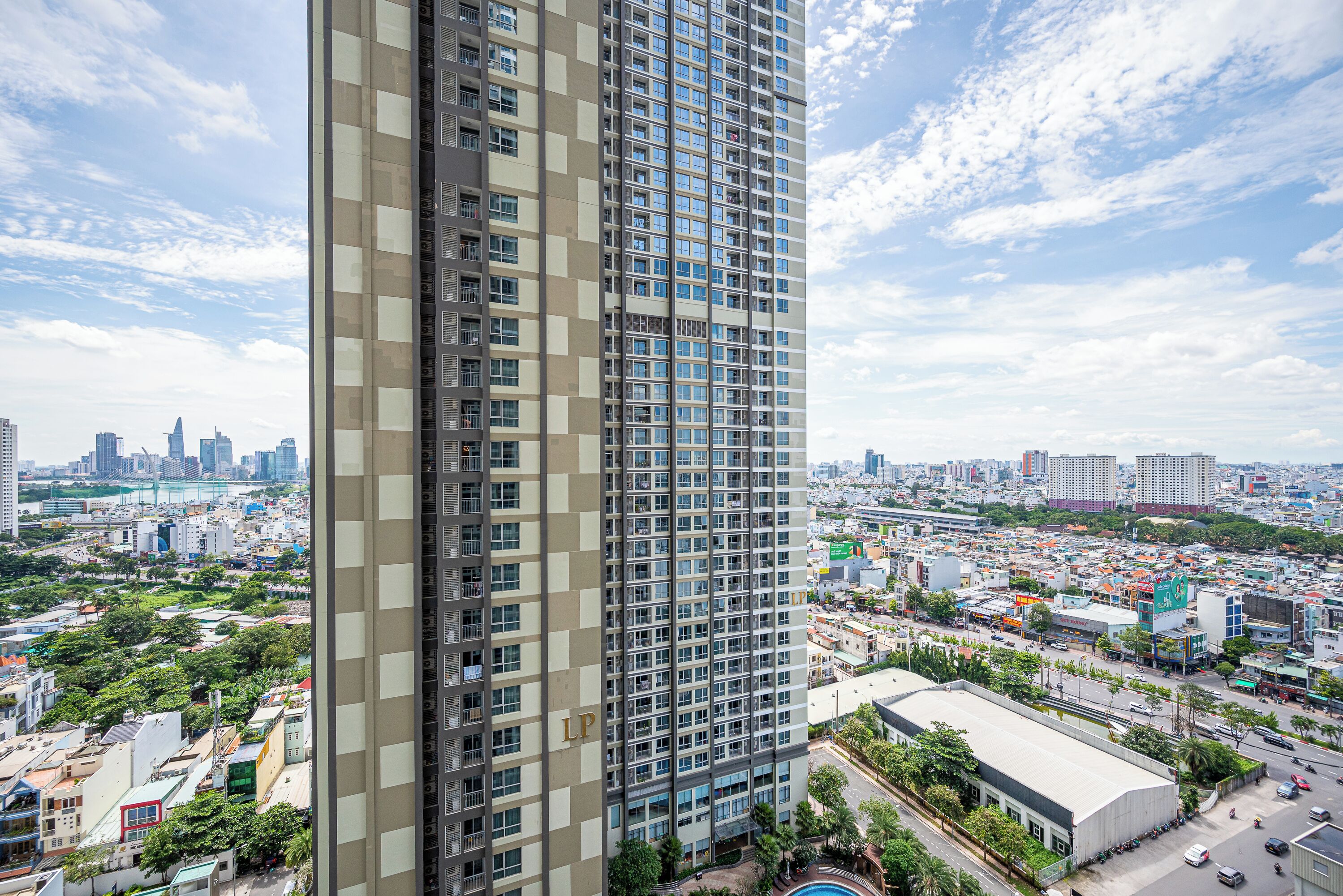 商務公寓, 2 間臥室, 陽台, 城市景觀 | 低過敏寢具、迷你吧、書桌、筆電工作空間