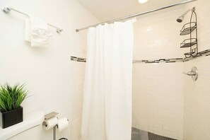 Shower, hair dryer, towels, soap - Modern 2BR Victorian Retreat in Washington DC (Washington)