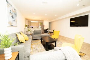 Living area - Modern 2BR Victorian Retreat in Washington DC (Washington)