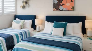 2 slaapkamers, een strijkplank/strijkijzer, wifi, beddengoed