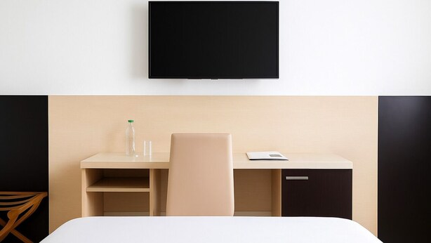 Een bureau, gratis wifi