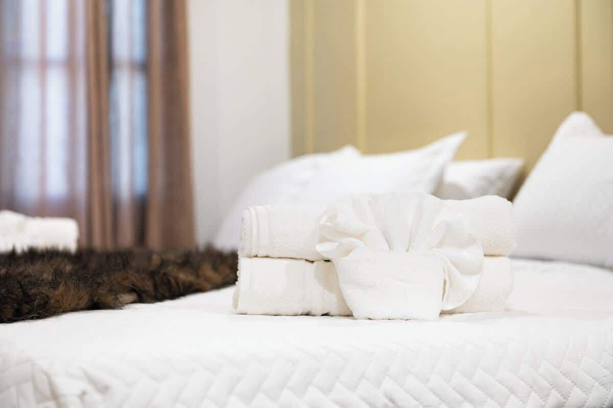 4 soverom, strykejern/-brett, reiseseng for barn og wi-fi