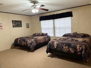 3 bedrooms, bed sheets