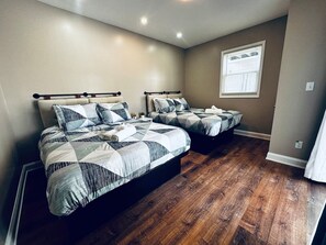 3 bedrooms, iron/ironing board, travel crib, WiFi