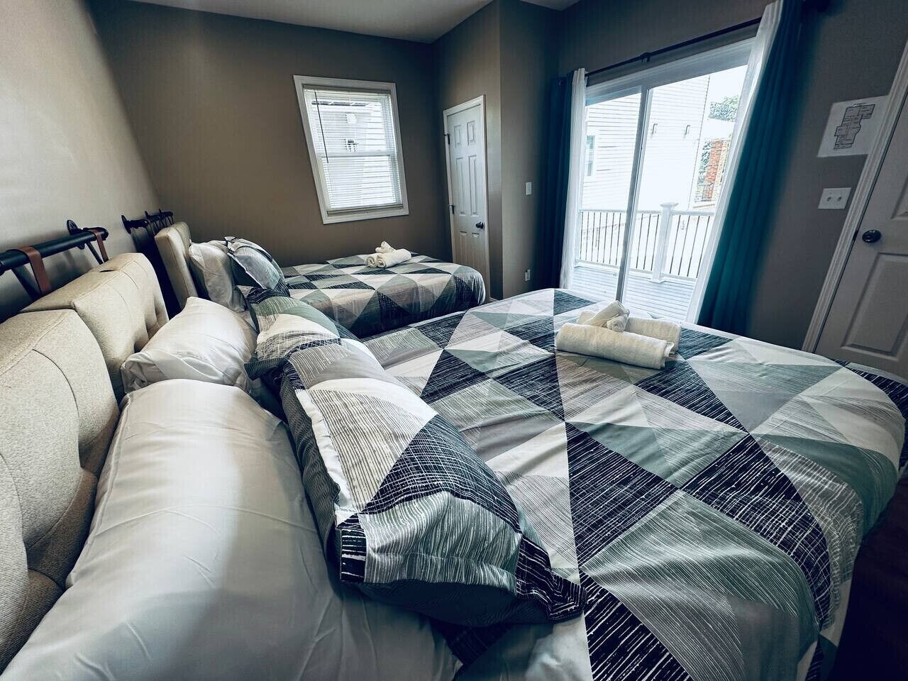 3 bedrooms, iron/ironing board, travel crib, WiFi