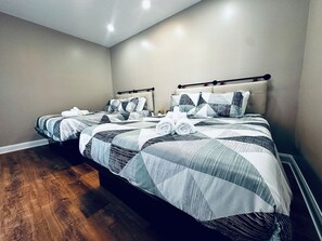 3 bedrooms, iron/ironing board, travel crib, WiFi
