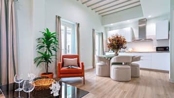 Leilighet (1 Bedroom) | Oppholdsrom