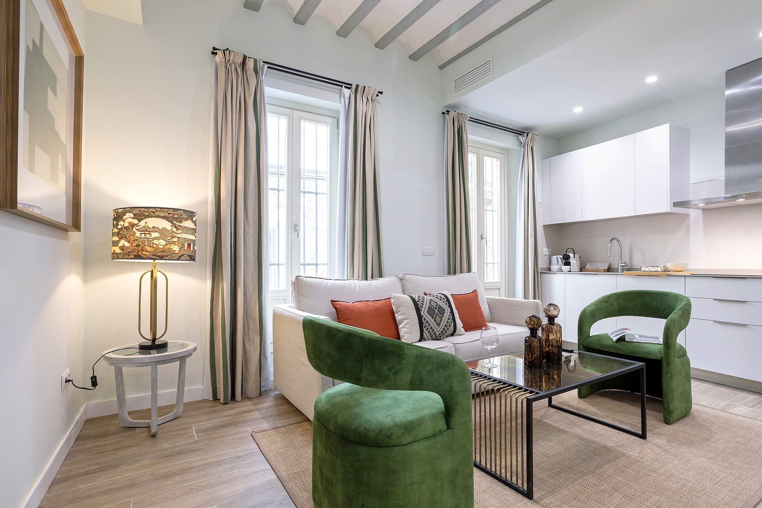 Lejlighed (1 Bedroom) | Opholdsområde