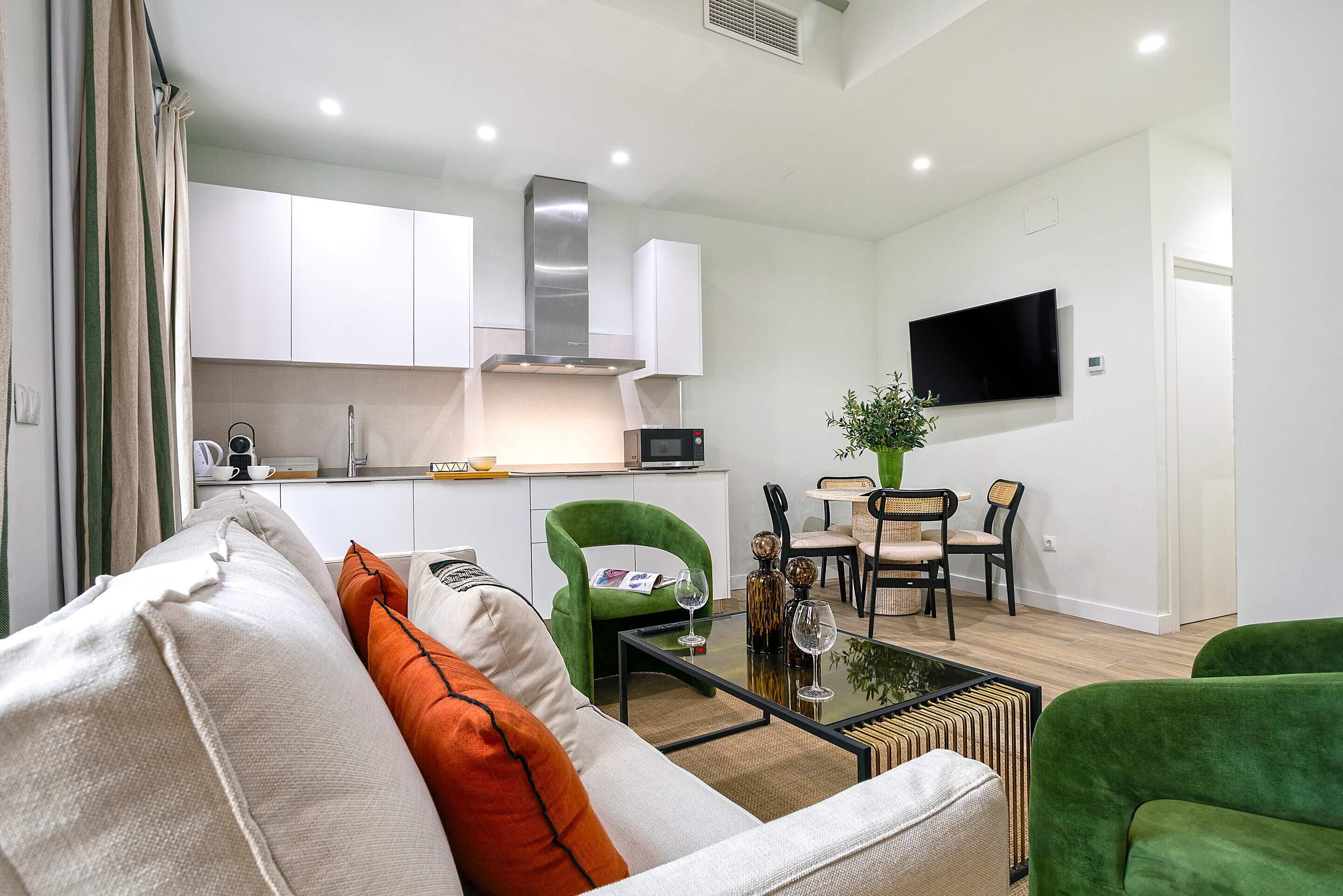 Leilighet (1 Bedroom) | Oppholdsrom