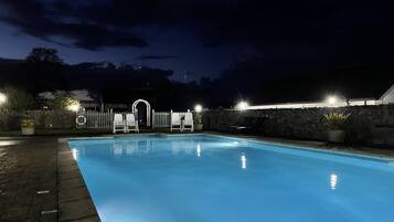 Una piscina climatizada