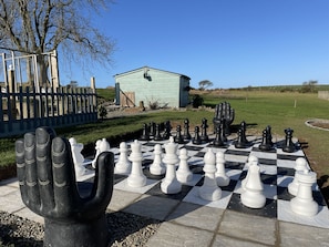 Property grounds - Dog Friendly, Family Cottage, Private Hot Tub, Enclosed Garden, Seasonal Heated Outdoor Pool. (Cardigan)