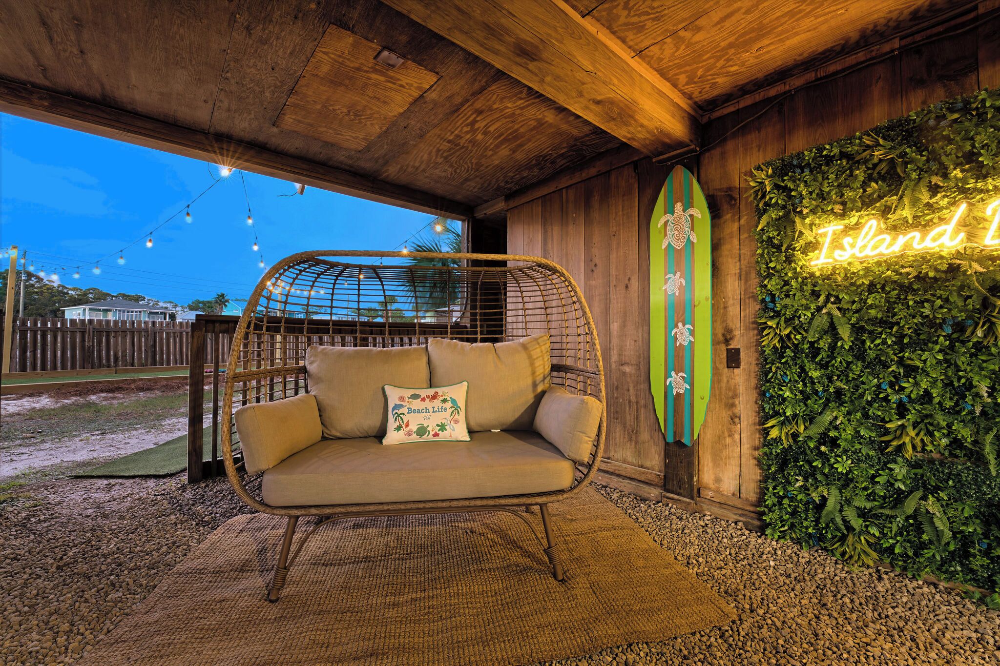 Terrain de l’hébergement 