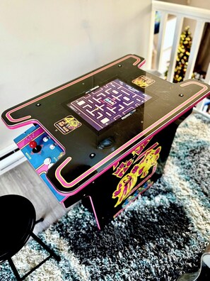 Games room - Peaceful Poconos Vacation Home:Hot Tub,Games,Pet Friendly, Near Outlets & Skiing (East Stroudsburg)