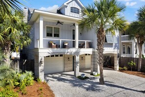 Exterior - Hope Cottage sleeps 8 with a heated pool (St Simons Island)