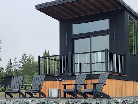 Property grounds. Glamping Cabin | Best Bay Views | Near Restaurants