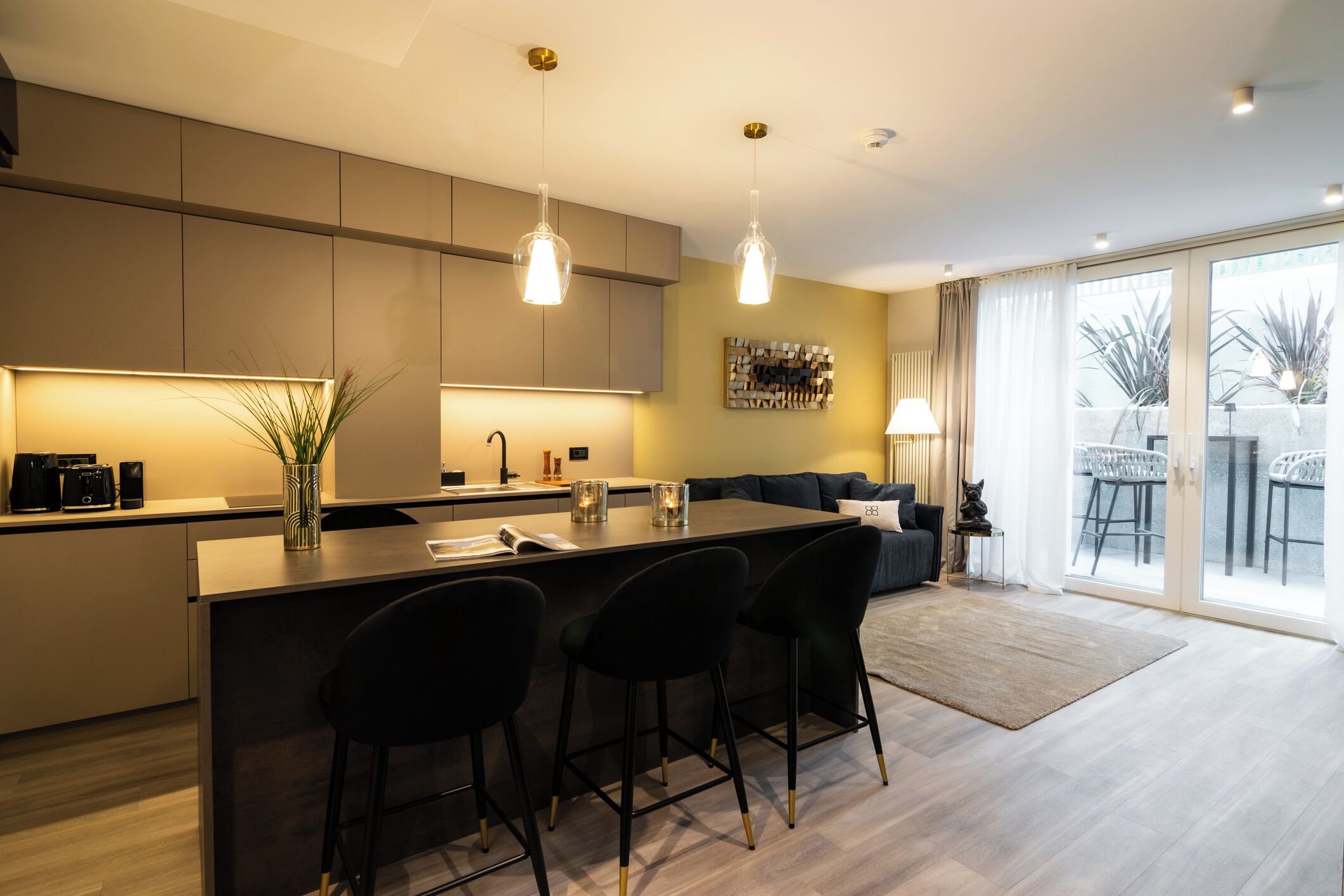 Suite – deluxe, kjøkken | Spisestue