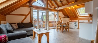 Appartement « Kronenhirsch » avec balcon et Wi-Fi