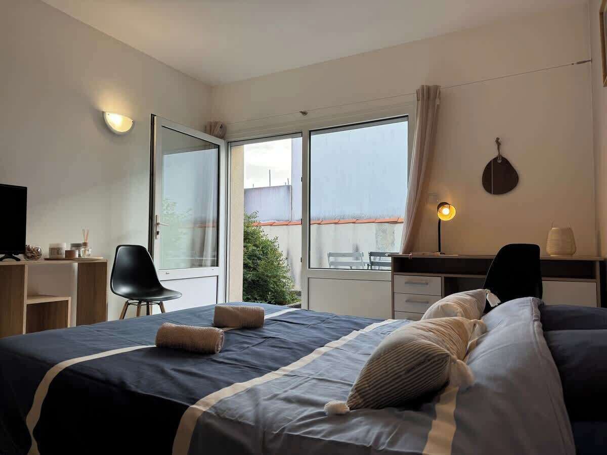 1 habitación, cuna de viaje, wifi y ropa de cama 