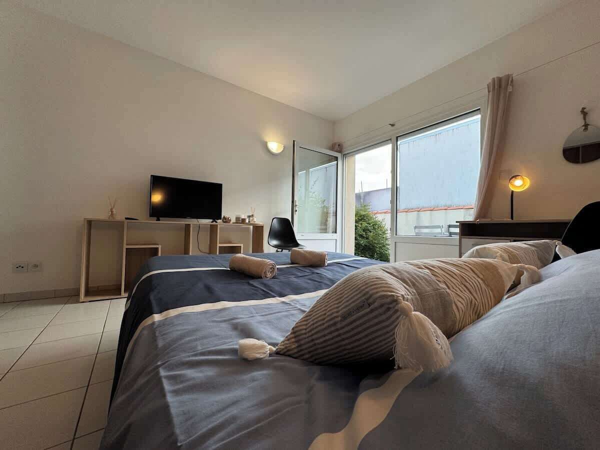 1 habitación, cuna de viaje, wifi y ropa de cama 