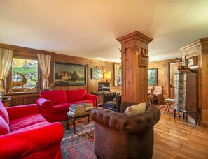 Living area - Angiolina Charming Apartment R&R (Cortina d´Ampezzo)