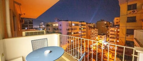 Studio, Balkon, Stadtblick | Blick vom Balkon