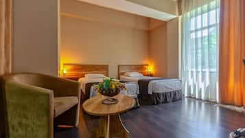 Standard Twin Room, City View | Premium bedding, Select Comfort beds, minibar, individually decorated