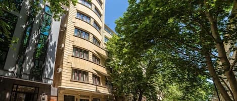 Front of property – evening/night