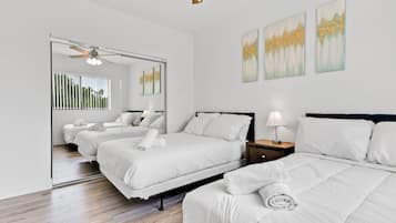 1 bedroom, iron/ironing board, travel crib, WiFi