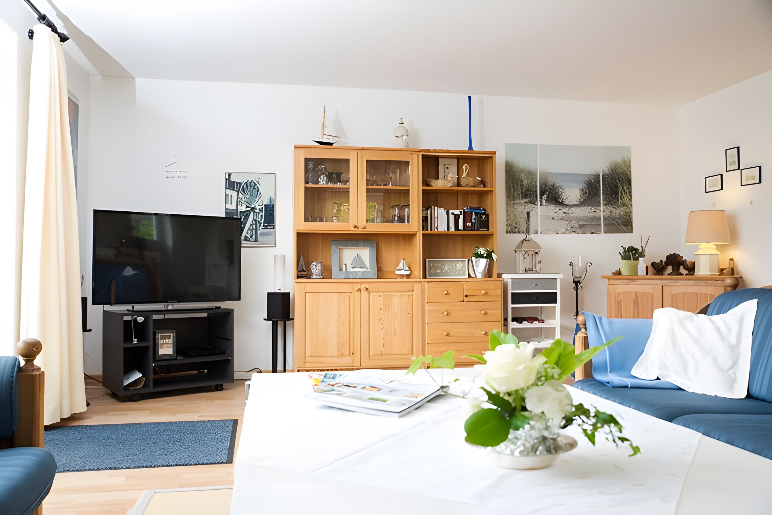 Fernseher, DVD-Player, Stereoanlage