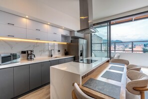 Exclusive-suite - byudsigt | Privat køkken