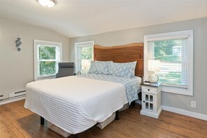 2 soverom, safe på rommet, strykejern/-brett og wi-fi (inkludert)