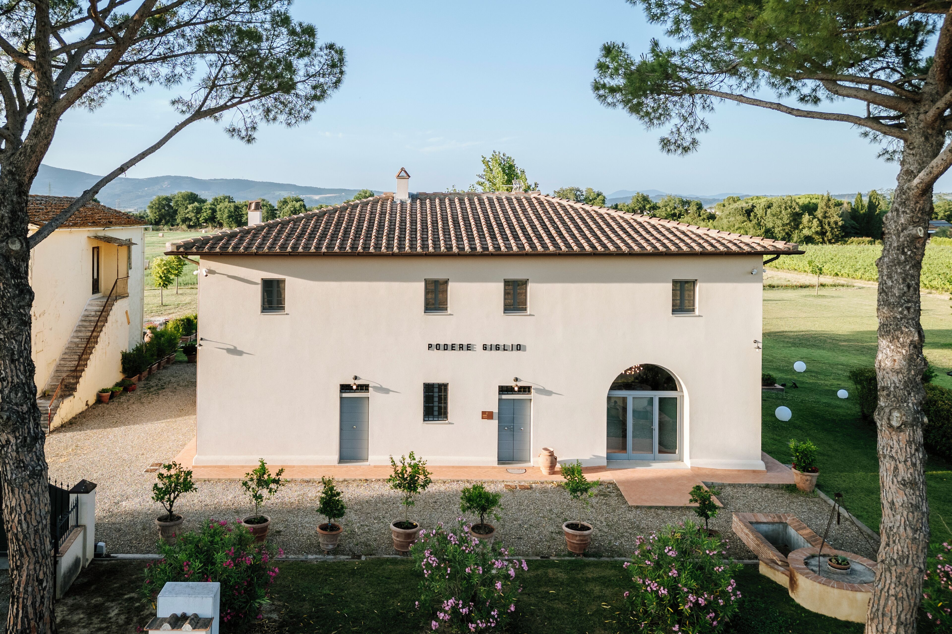 Façade de l’hébergement
