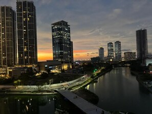 Vista des de l'allotjament