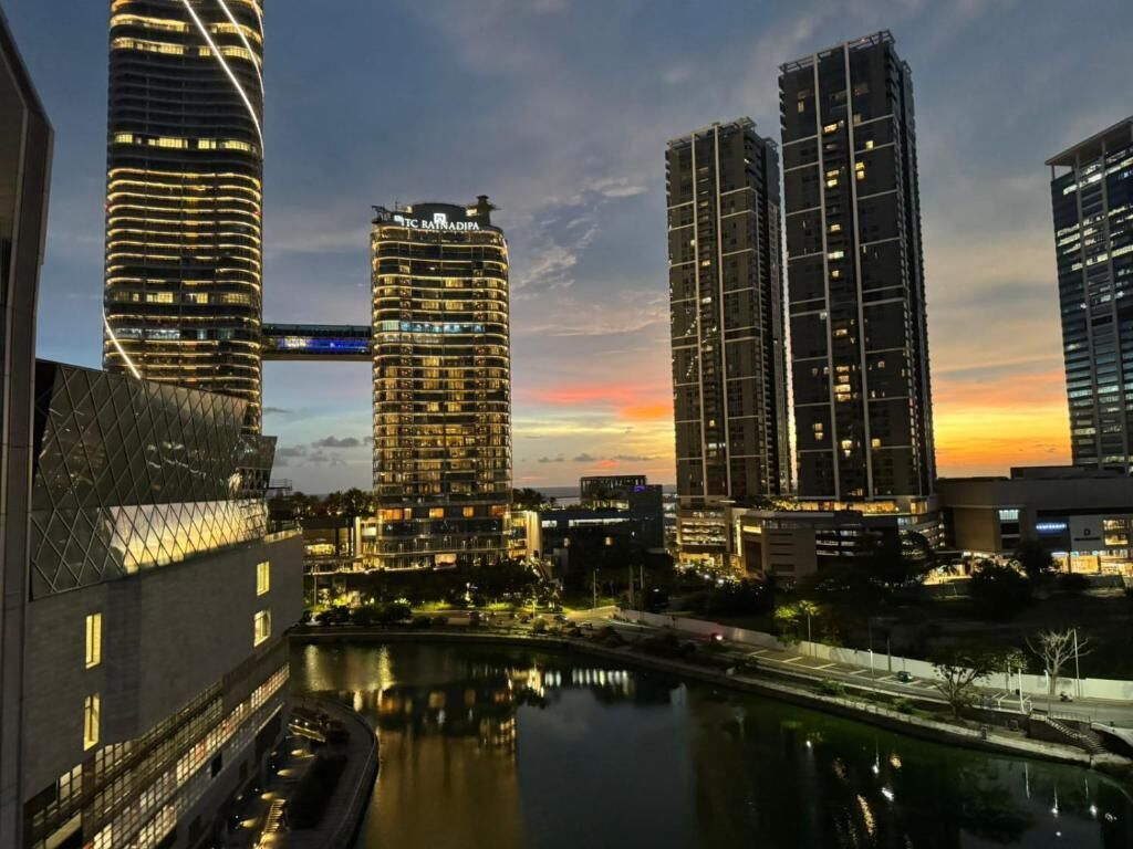 Vue depuis l’hébergement