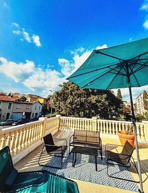 Terrace/patio - Chic stay in Cannes - Cosy room close to beaches and Palais (Cannes)