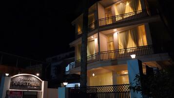 Façade de l’hébergement