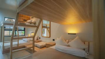 3 makuuhuonetta, silitysrauta/-lauta, Wi-Fi, vuodevaatteet