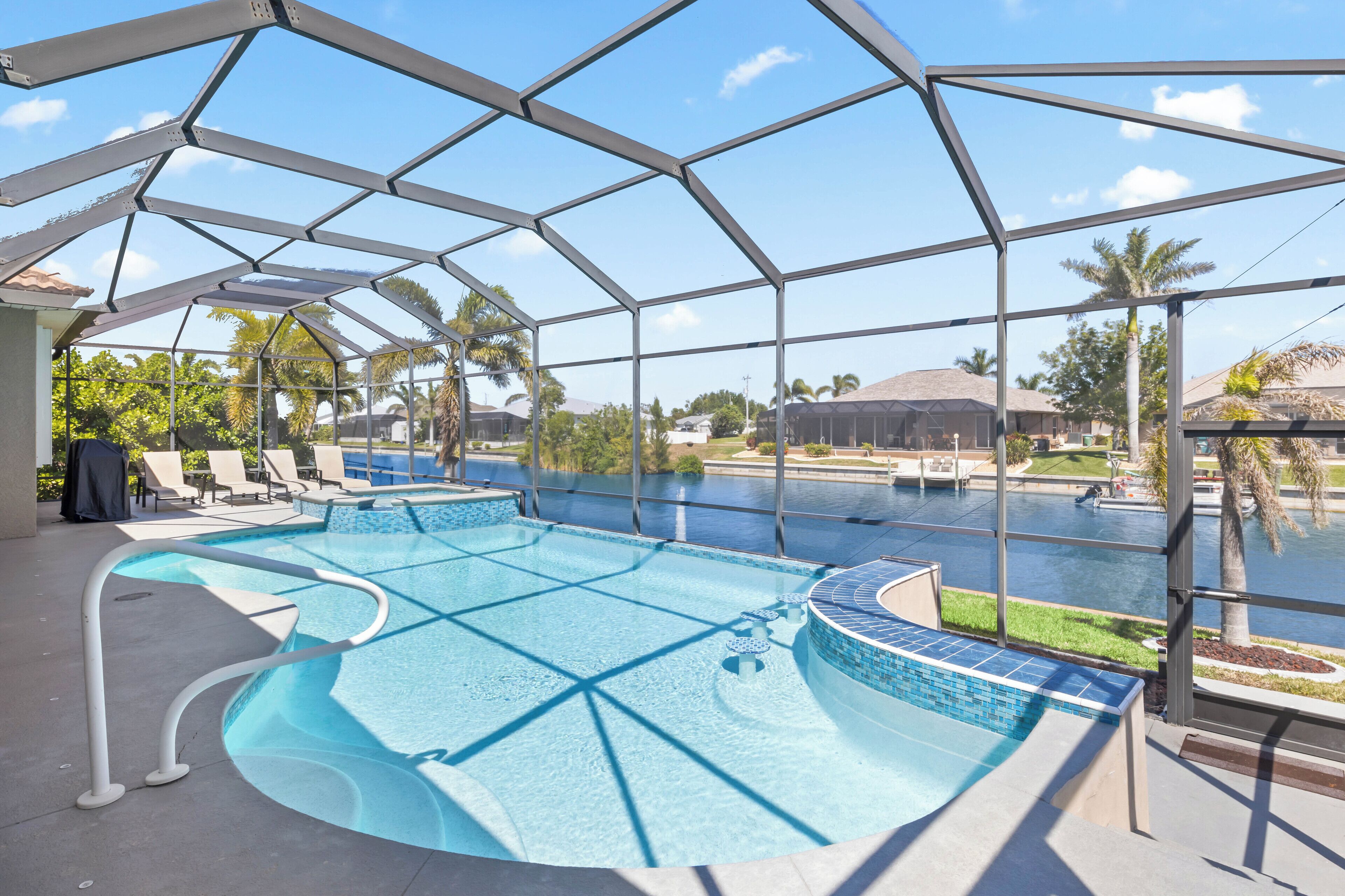 Außenpool, beheizter Pool