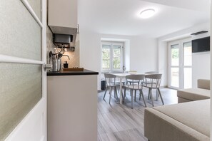 Deluxe-lejlighed - 2 soveværelser | Opholdsområde