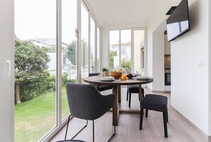 Íbúð - útsýni yfir garð | Útsýni yfir garðinn