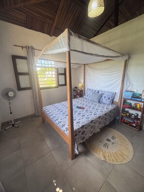 3 chambres, draps fournis