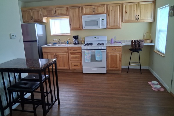 Microwave, oven, stovetop