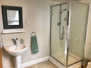 Hair dryer, towels, soap, toilet paper - Beautiful Hampshire at Mulberry Barn Annexe (Micheldever)