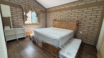 3 sovrum och sängkläder