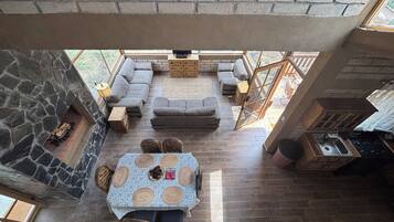 تلفزيون، مدفأة