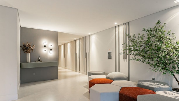 Spa - Modern studio | 500m from UFSC | Dining #CARV05 (Florianópolis)