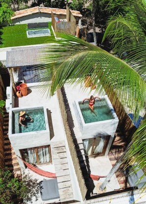 Deluxe Suite, Private Pool | In-room safe, iron/ironing board, free WiFi - Pousada Zinga Caraíva (Porto Seguro)