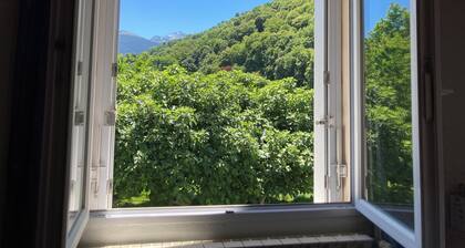 Gîte avec vue sur le Pic du Midi, en bord de rivière, idéal familles et sportifs